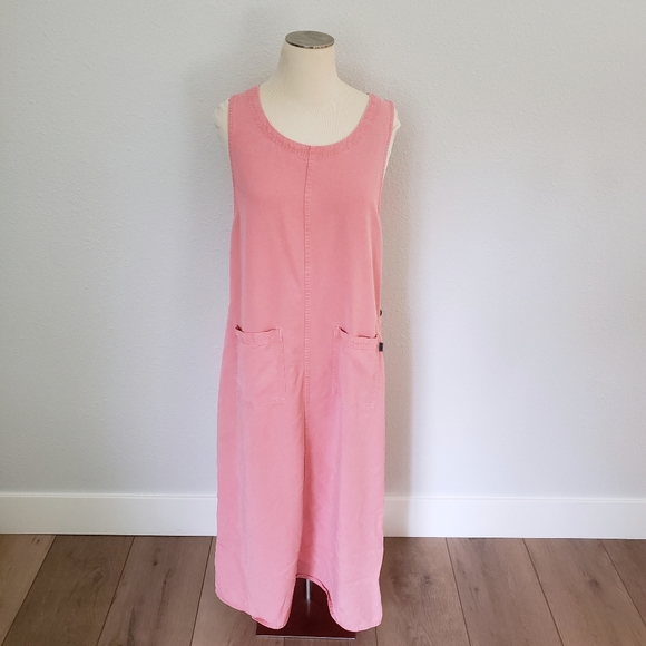 Vintage Dresses & Skirts - Amy K Su Vintage 90s Overalls Dress - Maxi Jumper